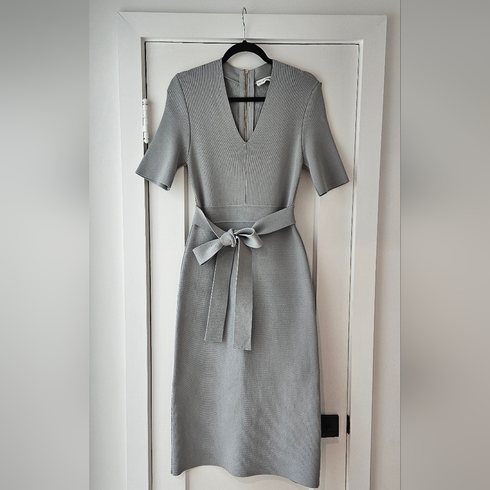 Elegant Gray Women's Dress